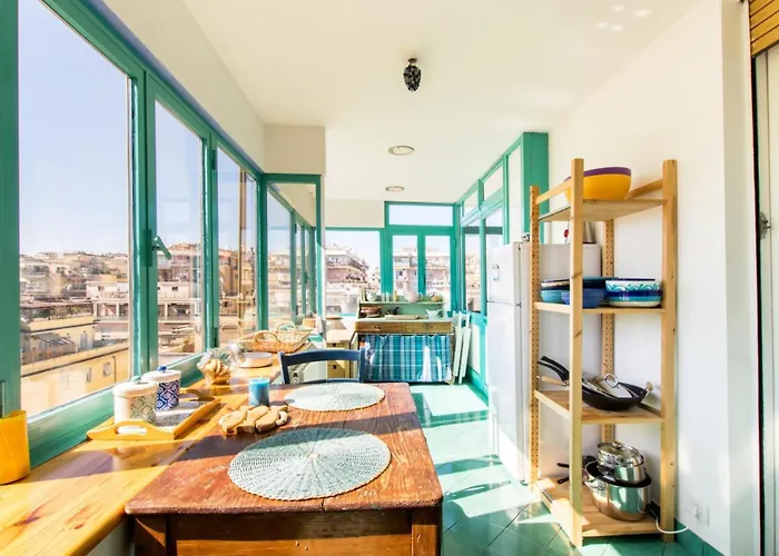 Floor With Terrace Апартаменты